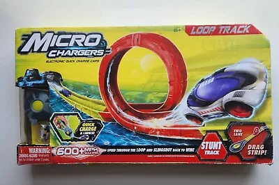 Micro Chargers Loop Track Electronic Quick Charge Cars By MOOSE TOYS Sealed  • $37.50