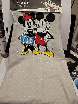 Mickey And Minnie Mouse Apron  Cotton Disney Original . • $15