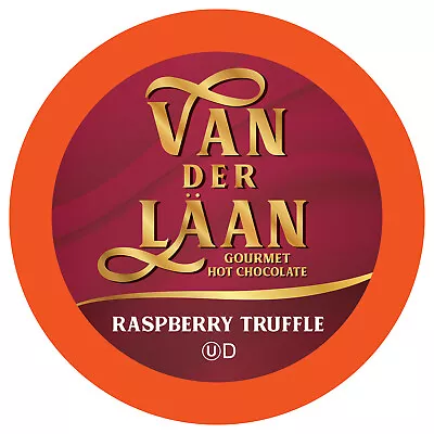 VanDerLaan HotCocoaPods K Cups RaspberryTruffle Gourmet DutchChocolate40 Count • $25.90