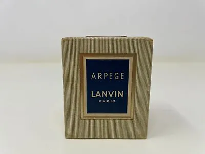 Vintage Jeanne Lanvin Arpege Extrait Perfume Sealed .25oz No 868 New • $74.99