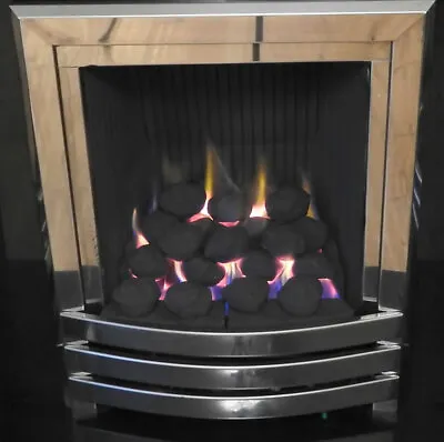 15 Standard Artificial Replacement Living Flame Gas Fire Ceramic Fake Coals Coal • £11.98