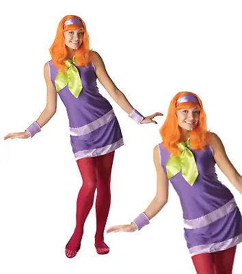 £51.18 • Buy Adult Ladies Sexy Daphne Costume Scooby Doo Halloween Fancy Dress