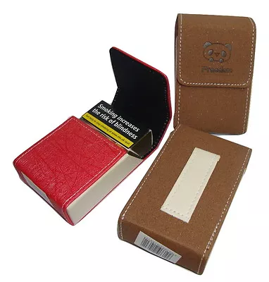 Leather Style Packet Case Box Pouch Holder With Belt Loop • £4.98