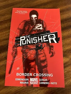 The Punisher Vol. 2 Border Crossing (2015) Marvel Comics TPB Nathan Edmondson • $5