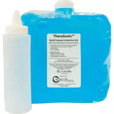 Therasonic 5 Liter Ultrasound Transmission Gel Plus Bottle(aquasonic Replacement • $28.99