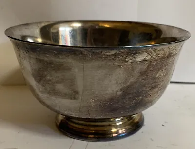 Webster Wilcox VINTAGE SILVER PLATE-Serving Dish- Bowl- Single • $15.32
