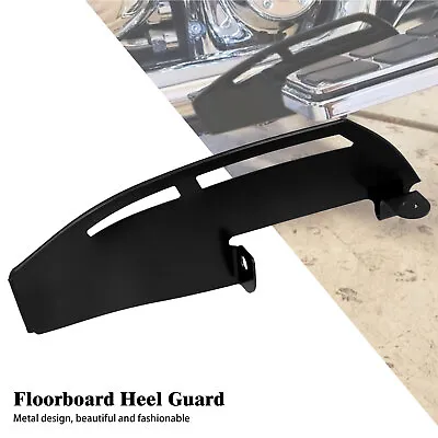 Black Floorboard Heel Guard Protector Fits For Harley Touring Road Street Glide • $17.99