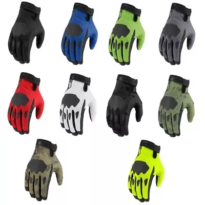 2024 Icon Hooligan CE Street Motorcycle Gloves - Pick Size & Color • $30