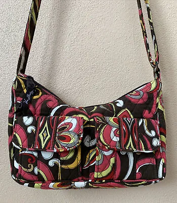 EUC Vera Bradley SMALL Mini Cargo Sling CROSSBODY Purse Puccini SIZE 6 X 10 X 3 • $19.99