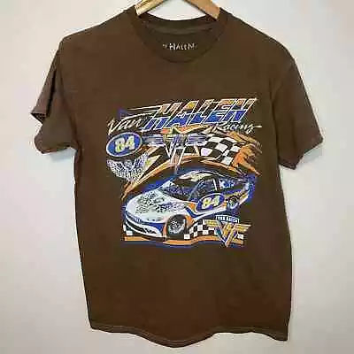 Van Halen Graphic Tee M Unisex Licensed Nascar Racing Crew Neck Casual Cotton • £11.58