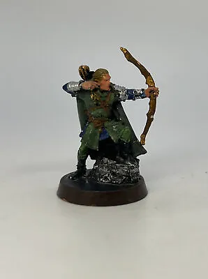 Games Workshop Lord Of The Rings Legolas Heroes Of Helms Deep Metal Painted CR1 • £11.99