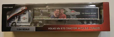 First Gear Briggs & Stratton Volvo VN 670 Tractor W/53' Trailor Die Cast NEW • $99.50