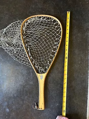 Ed Cummings Short Handled Vintage Fly Fishing Net • $55