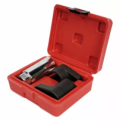 Automotive Oxygen Sensor Socket Set Wrench O2 Remover Tool Set 1/2'' 3/8  • $22.79