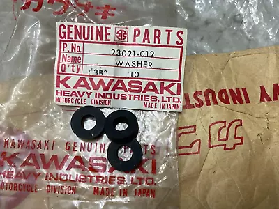 Kawasaki Nos Headlight Rubber Washers (3) H2 H1 S1 S3 Kh400 Kh500 Z1 Z900 Z1000 • £9.95