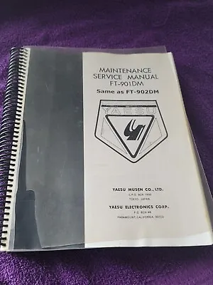 Yaesu Service Manual Copy For Yaesu Ft 901dm • $30