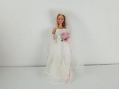USED VTG 1990 Wedding Day Midge Beautiful Bride Doll Mattel #9606.*READ* • $39.95