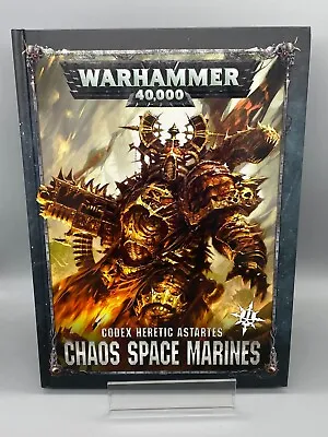 GW 40K - Codex Chaos Space Marines 2019 (7 B786) • £8
