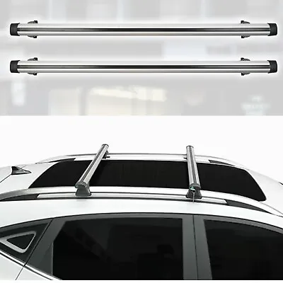 80-110CM Universal Roof Rack Cross Bar Luggage Carrier With Anti-theft Lock • $50.99