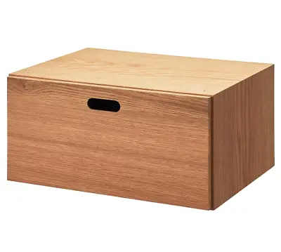MUJIRUSHI Wood Storage Drawer 14.5 X 7.3 X 11 In Oak Box Storage Furniture • $129