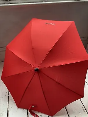 ICandy Parasol  In Red With Peach Clamp • £18
