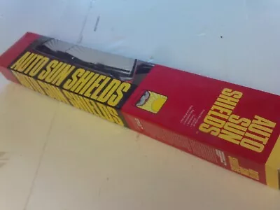  Auxiliary AUTO Sun Shield Windshield Venetian Blinds Vintage Car Accessory NOS • $21.24