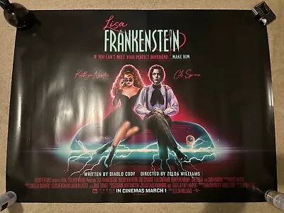 Lisa Frankenstein Original Uk Quad Cinema Poster • £0.99