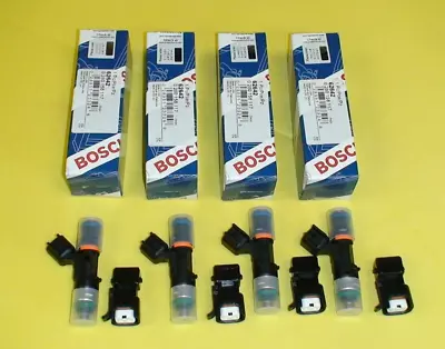 New Authentic Genuine Bosch 52lb 550cc Fuel Injectors 2002-11 Honda Civic Si K20 • $199