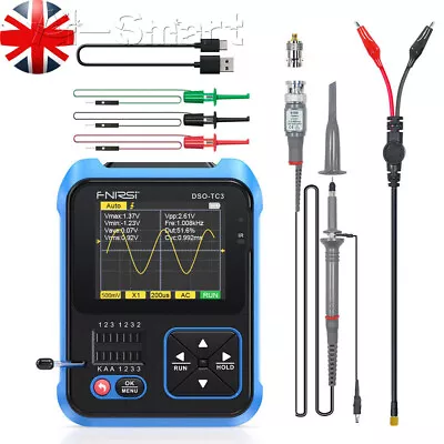 £56.99 • Buy DSO-TC3 500kHz Handheld Digital Oscilloscope Transistor Tester Signal Generators