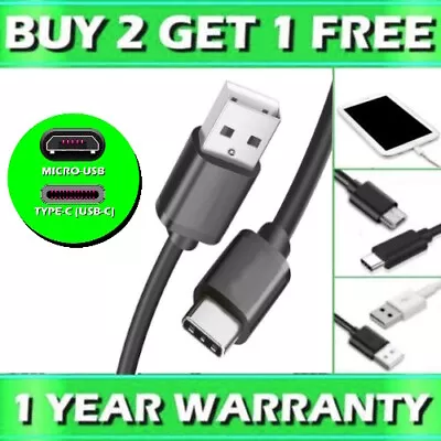 USB-C Charger Cable Fast Charging For Acer Amazon Samsung Apple Lenovo Tablet • £2.19