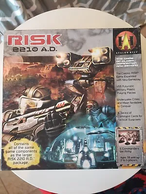 Risk 2210 AD Avalon Hill Board Game **Please Read** • $25