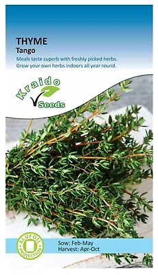 £1.59 • Buy Thyme Seeds - 1500 Seeds - Herb Seeds - Thymus Vulgaris - Grow Outdoor Or Indoor