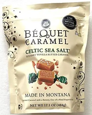 $44.29 • Buy Bequet Celtic Sea Salt Caramels Individually Wrapped 17.1 Oz Bag