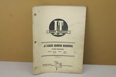 I&T J. I. CASE David Brown Shop Manual C-33 Models 1190 1490 1290 1390 1690 • $19.95