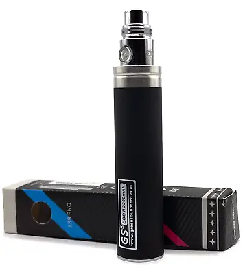 Genuine GS EGo II 2200 MAh Vape E Cigarette Battery / Black • £9.49