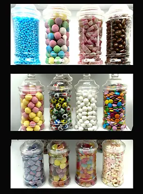 VICTORIAN JAR Retro Sweets PICK N MIX Traditional BIRTHDAY GIFT Halloween XMAS • £7.49