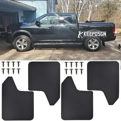 4x Front & Rear Mud Flaps Guards Splash Mud Flaps For Dodge Ram 1500 2500 02-09 • $29.99