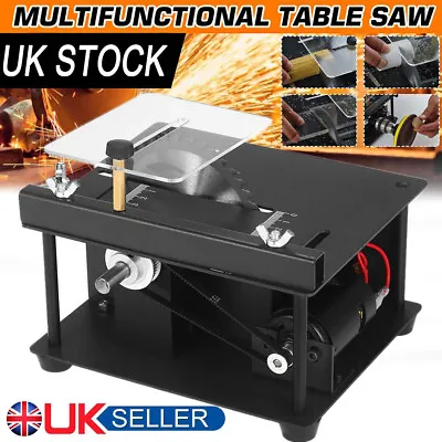 £49.90 • Buy Mini Table Saw Woodworking Electric Bench Saw Handmade DIY Cutting Machine UK