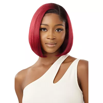 Outre Synthetic Sleeklay Part Hd Lace Front Wig - Peri • $34.38