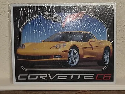 Tin Sign Chevy Corvette C6 Sign TD1248 20 X16  • $45