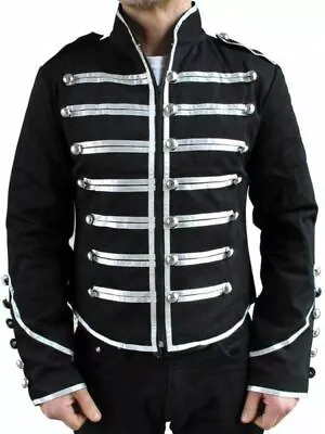 Men's My Chemical Romance Military Black Parade Cotton Jacket Free Ship • £65
