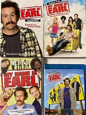 MY NAME IS EARL:The Complete Series 1-4 Bundle Set DVD/BLURAY BRAND NEW/LIKE NEW • $99.99