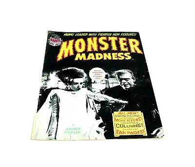 Monster Madness #3 1973 Marvel Magazine B&W  • $15