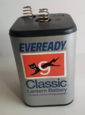 Vtg. Eveready Classic 6 V Lantern Battery (Bad) • $5