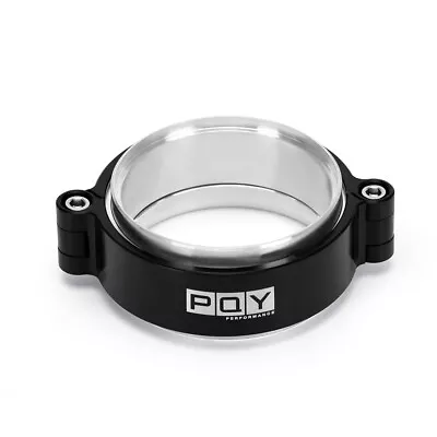 $14.90 • Buy 3inch 76mm Aluminum HD Clamp Intake V-band Clamp FLange Intercooler Pipes Black