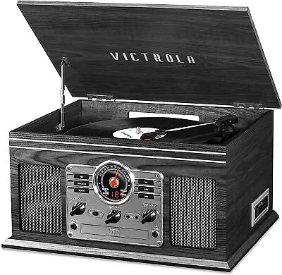 Victrola Classic 6-in-1 Bluetooth Record Player With CD Cassette FM Radio • $109.99