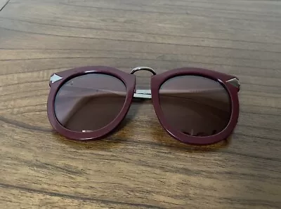 KAREN WALKER Sunglasses SUPER LUNAR Mirror Lense 1701418 53 23 145 GUC • $49.95