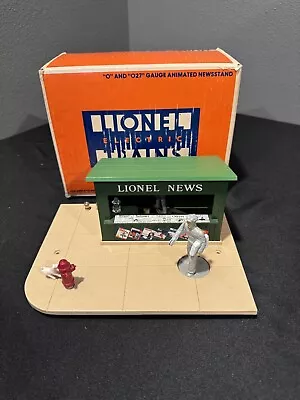 0 And 027 Gauge Lionel Operating Animated Newsstand 6-2308 • $59.99