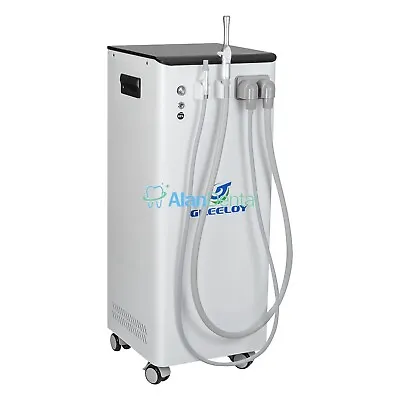 Greeloy 350L/min Portable Dental Suction System Mobile Vacuum Pump Machine • $1156.11