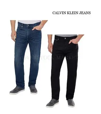 New! Men's Calvin Klein Jeans Slim Straight Fit Classic 5 Pocket Jean! Variety • $25.99